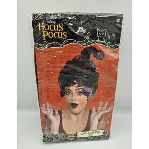 NEW Disney Hocus Pocus Mary Sanderson Costume Wig Halloween Hair Cosplay Adult